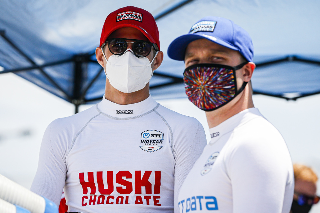 The Day At Indy, Aug 19, with Felix Rosenqvist and Marcus Ericsson