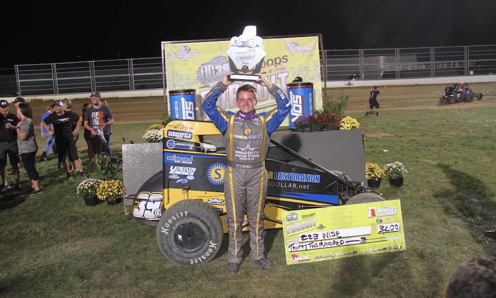 Tim Ims Racing Fitting finish for IMS dirt track opener | RACER