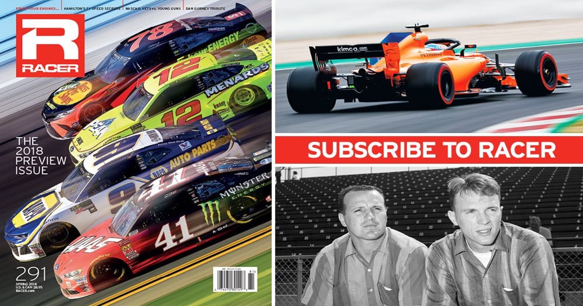 RACER Magazine: The 2018 Preview Issue | RACER