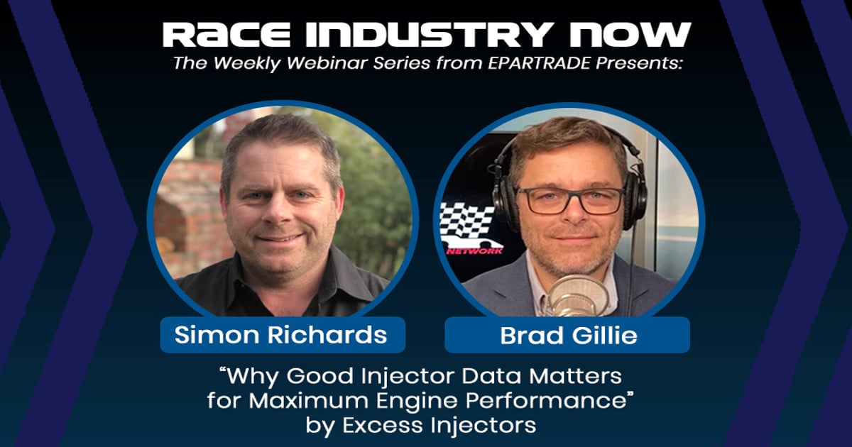 Next Race Industry Now webinar: “Why Good Injector Data Matters for ...