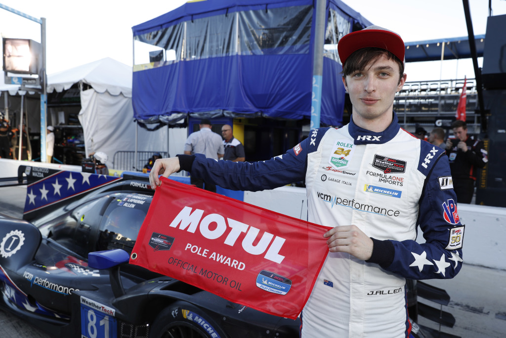 DragonSpeed signs Allen as test and development driver