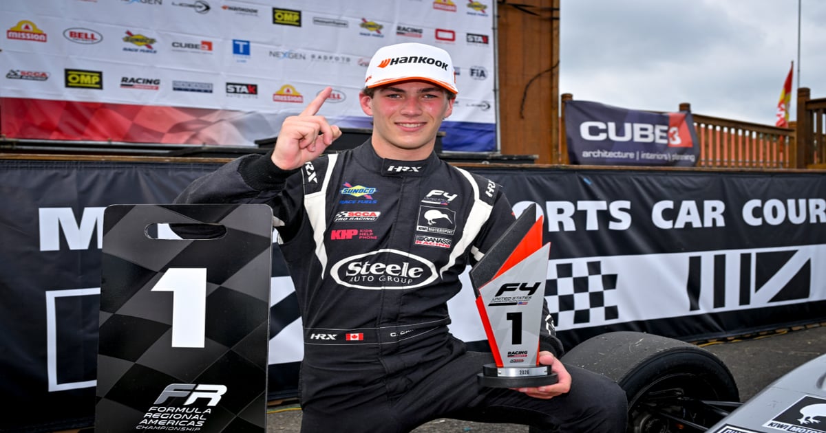 Campbell wins F4 U.S. Race 2 at Mid-Ohio | RACER