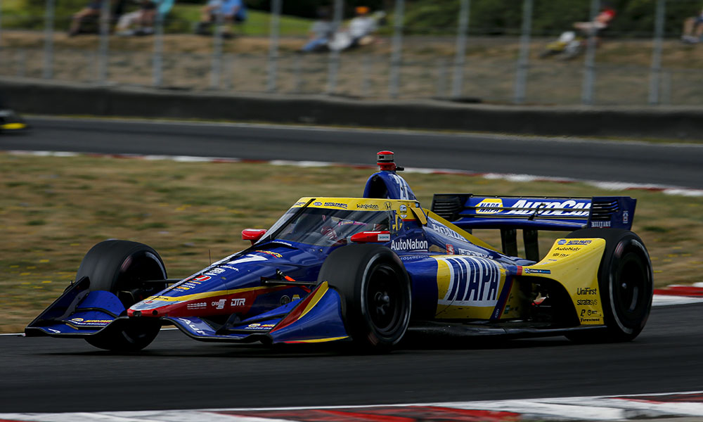 Rossi earns much-needed runner-up after 'big fight' in Portland