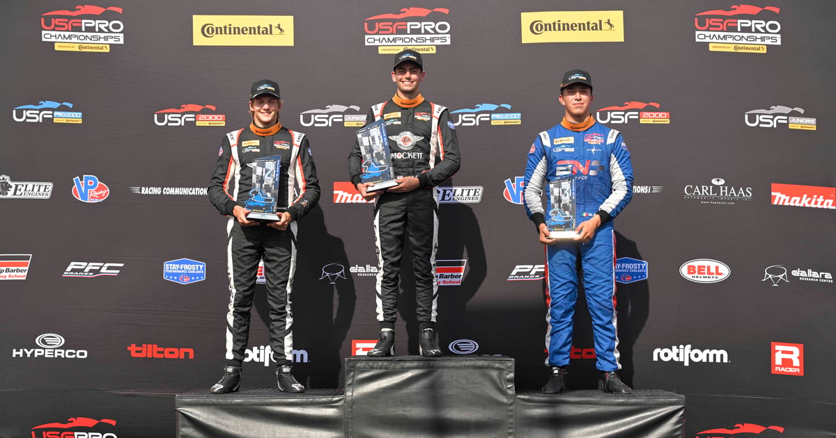 Usf Pro Racing Sikes capitalizes as Hughes retains USF Pro 2000 points lead in Toronto ...