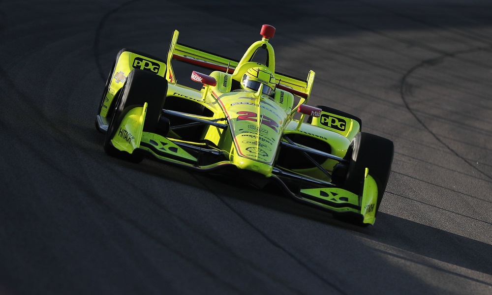 Pagenaud paces Iowa IndyCar evening practice