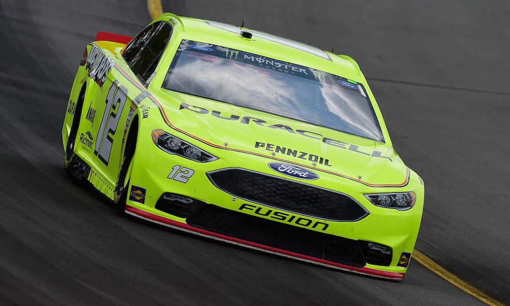 Blaney prevents Harvick sweep with Pocono pole