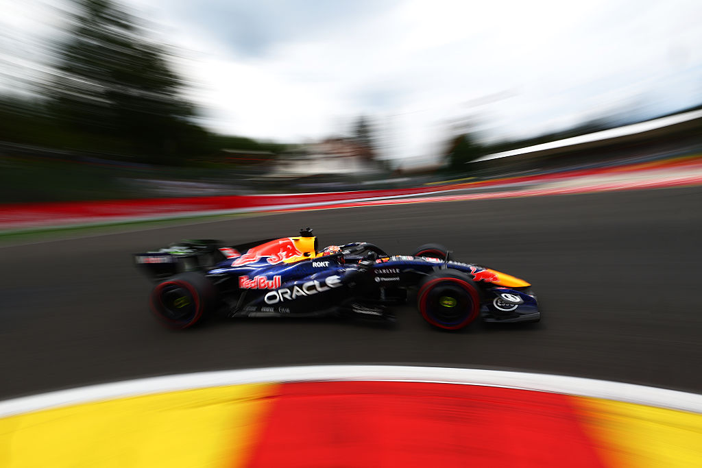 Verstappen tops Hamilton in first Belgian GP practice