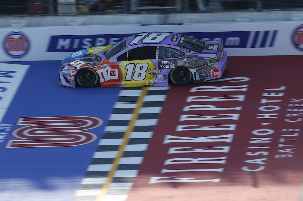 Kyle Busch left looking for more after top-five Michigan finish