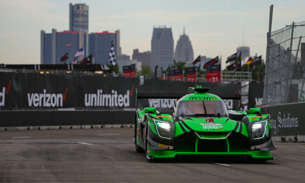 Derani, ESM take IMSA Detroit pole; Sellers sets GTD lap record
