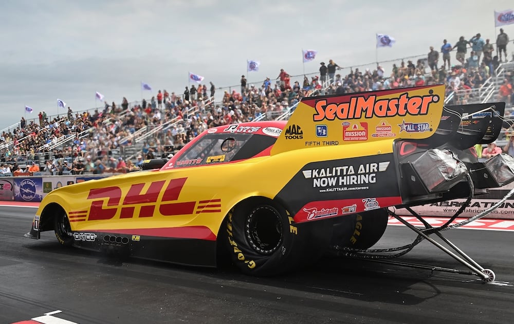 Thodos Racing Todd is in a 'better mood' this season with fast, consistent Funny Car ...