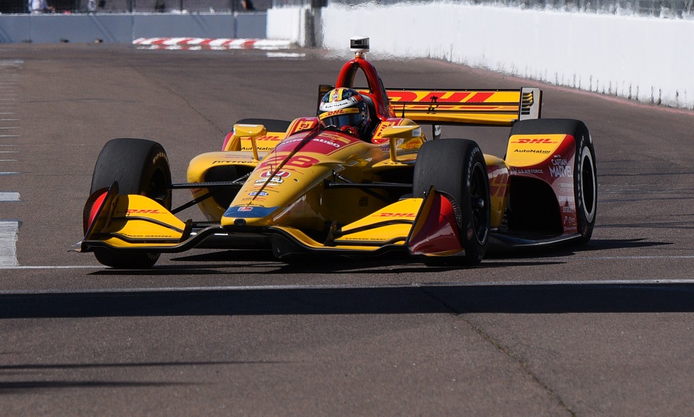 Hunter-Reay paces second St. Pete practice