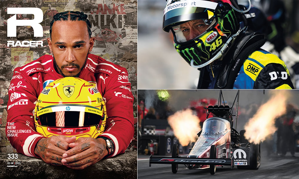 Existing Racers Reset. Refresh. Restart: RACER reimagines the motorsports magazine ...