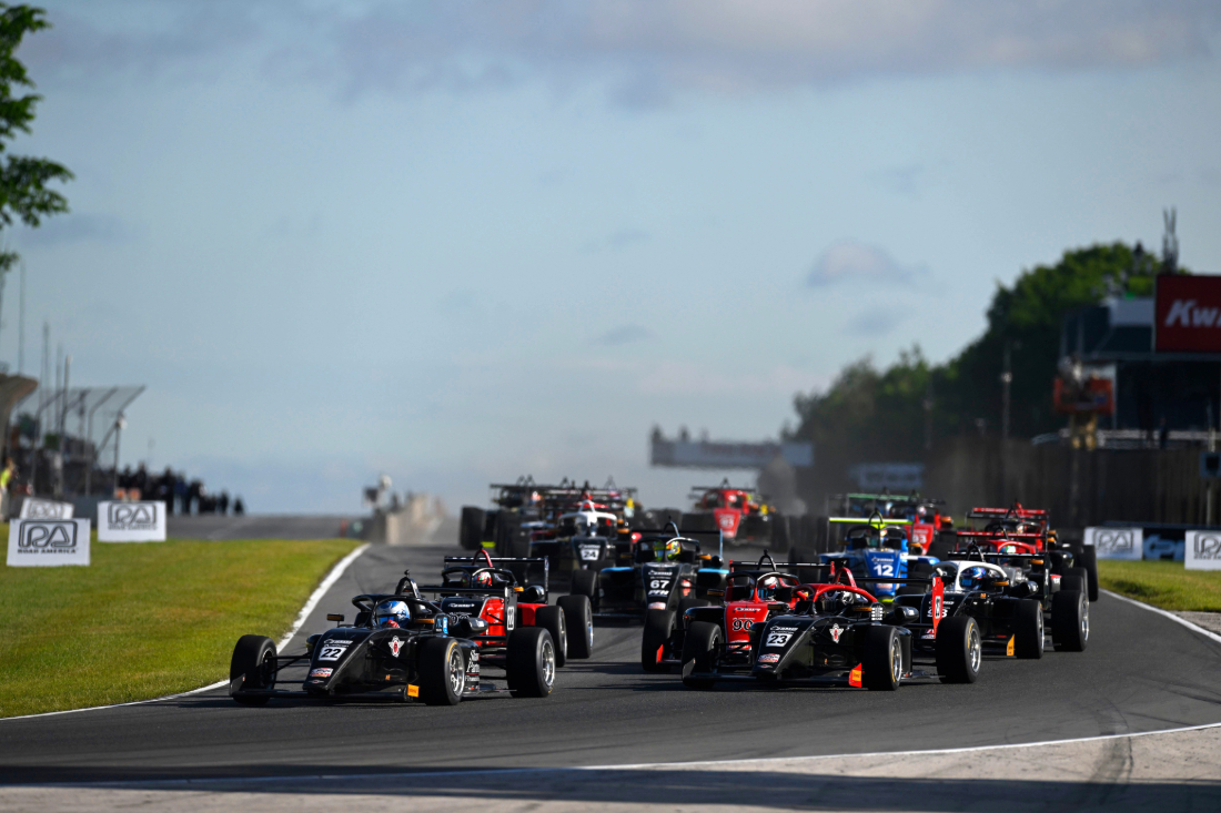 Beswick, Martella split USF2000 wins at Road America