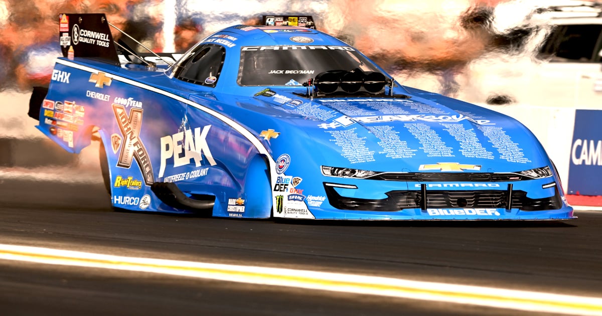 Beckman fastest as rain shortens Friday qualifying at NHRA Finals | RACER