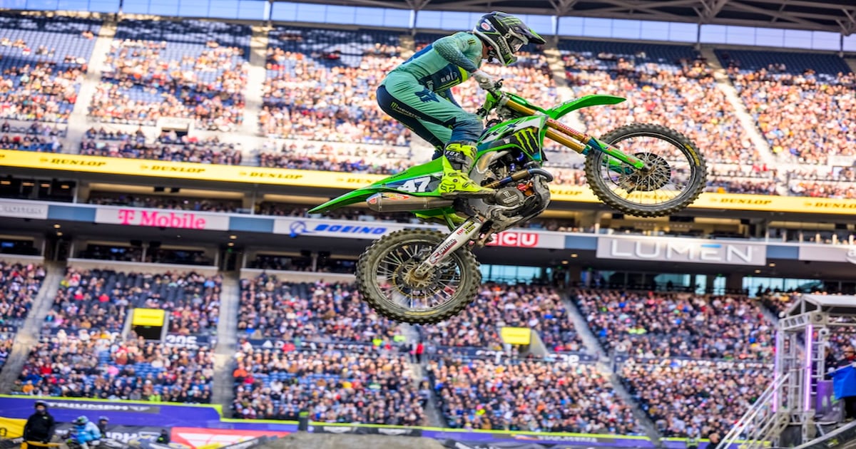 After scoring second at Seattle Supercross, Kitchen aims to keep ...