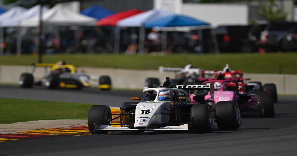 Garcia romps to USF Pro 2000 double at Road America | RACER