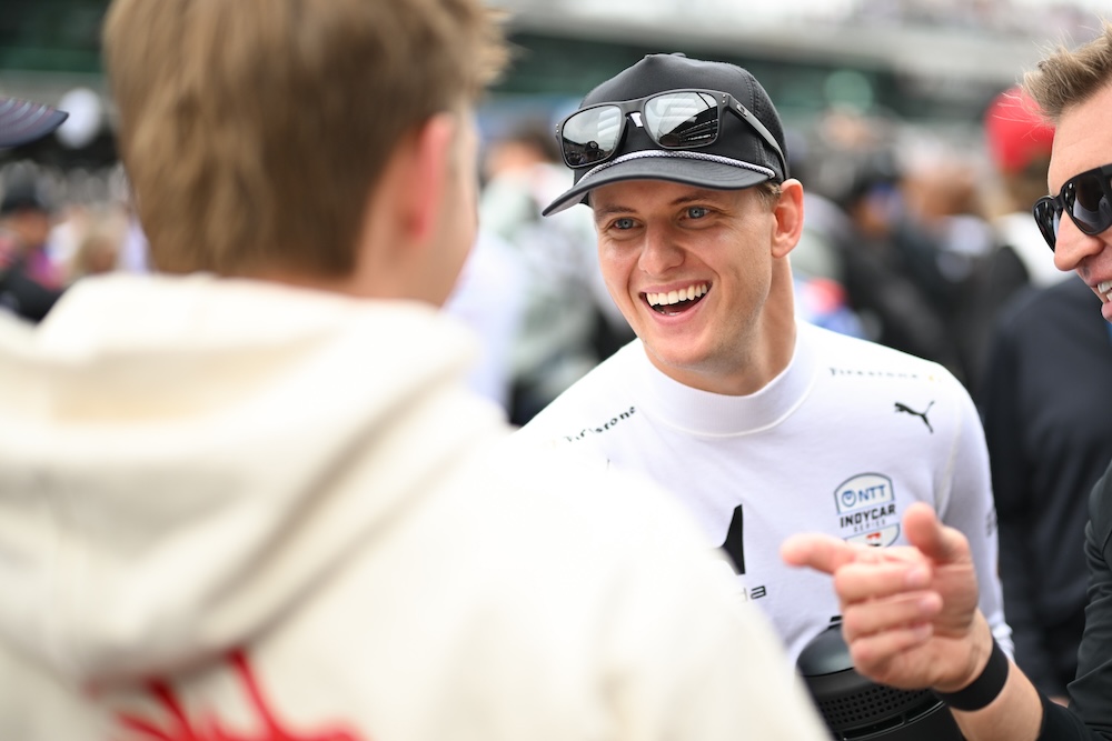 Take a long flight with: Mick Schumacher