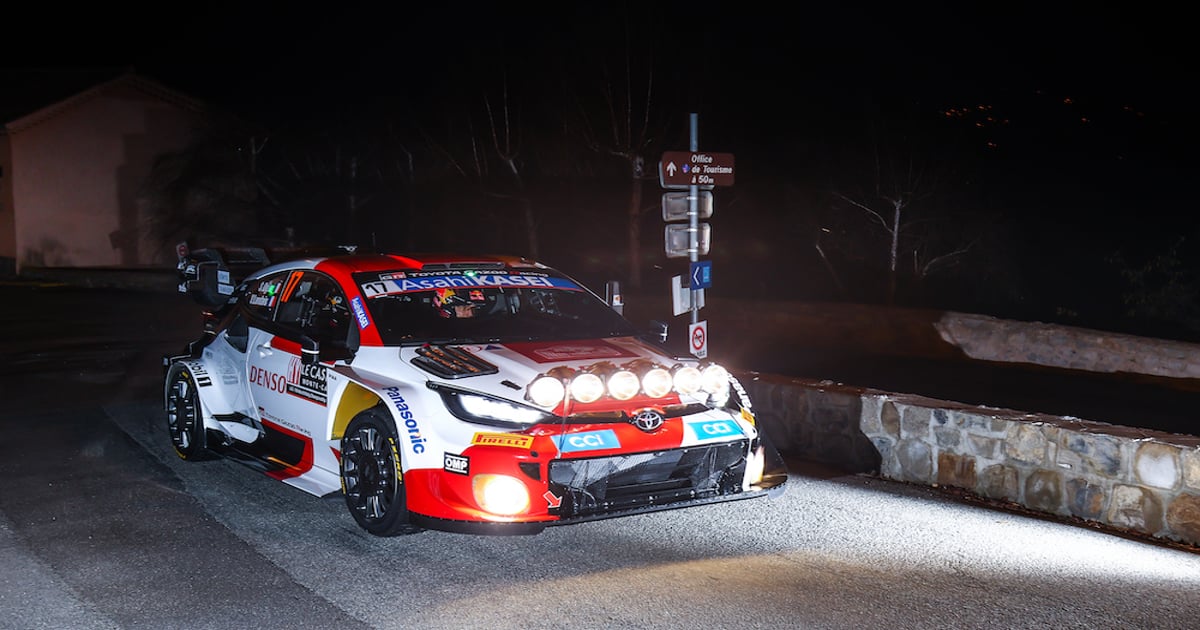 Hard-charging Ogier lights up WRC Monte Carlo Rally opening night | RACER