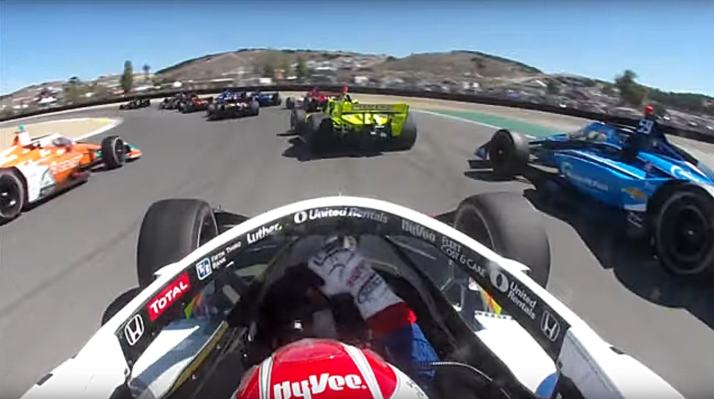 Climb aboard with IndyCar’s Golden State warriors