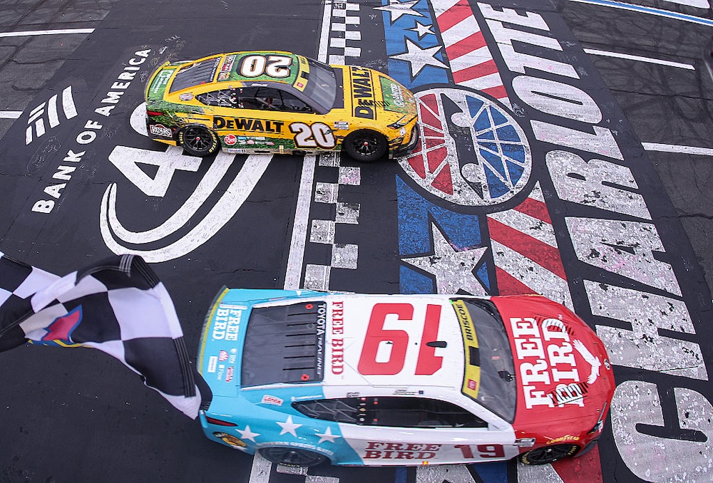 Final lap frenzy in Charlotte never worried Briscoe, but gave crew chief Small déjà vu