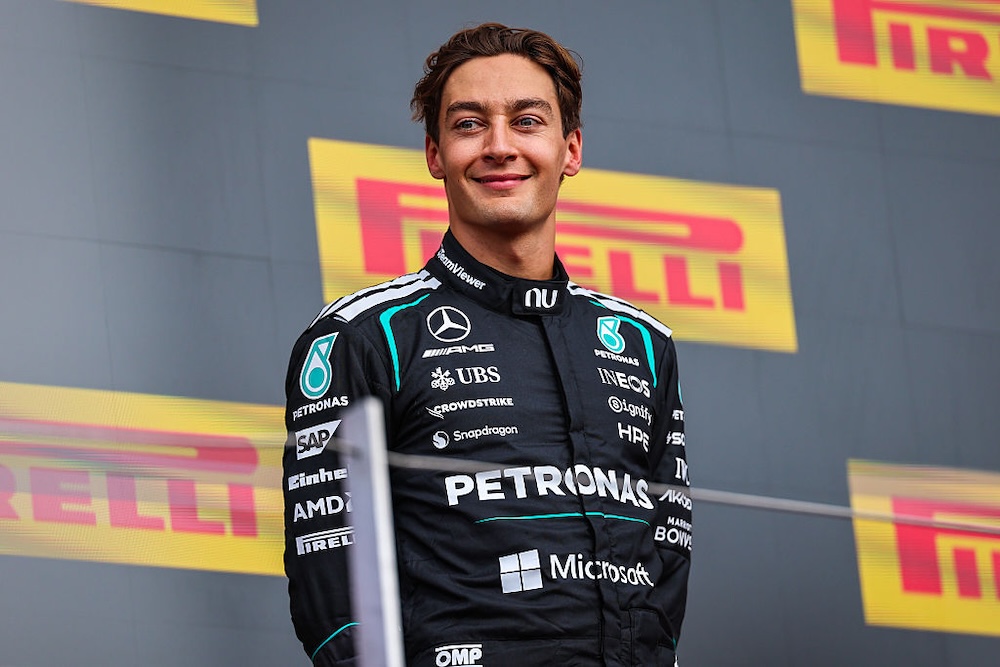 Russell still concerned by poor pace despite Silverstone podium
