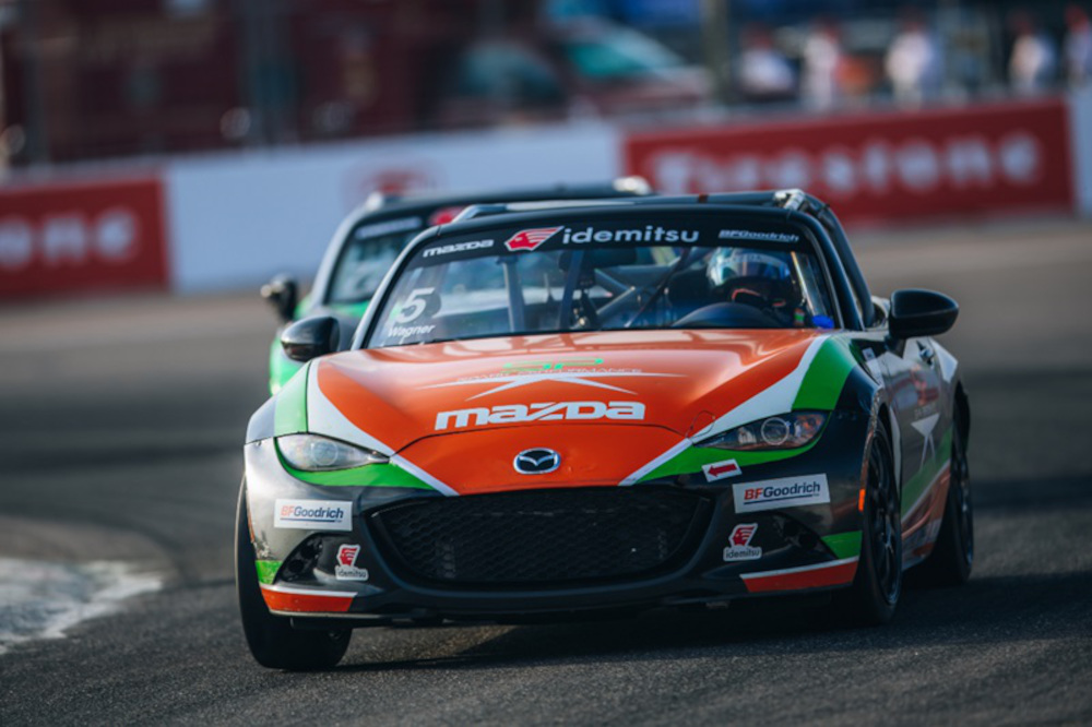 Wagner squeezes out MX-5 Cup pole at Laguna Seca