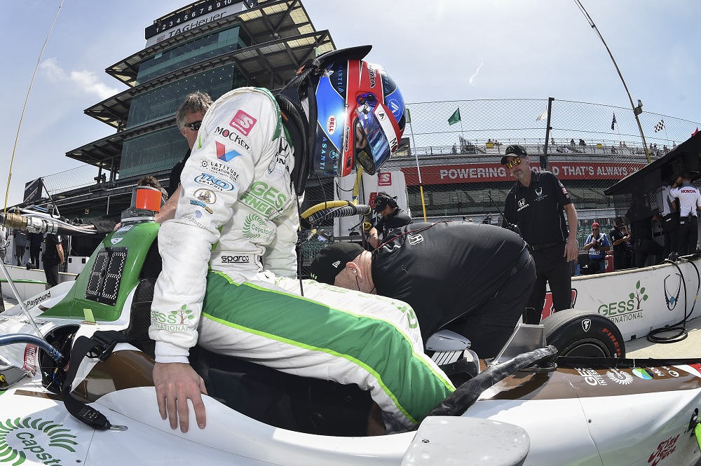 "0.1 less of a degree and I would have been in the fence" - Herta