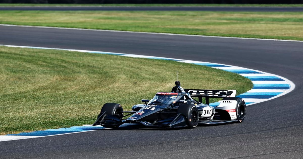 Hughes muscles his way through eye-opening first IndyCar test | RACER