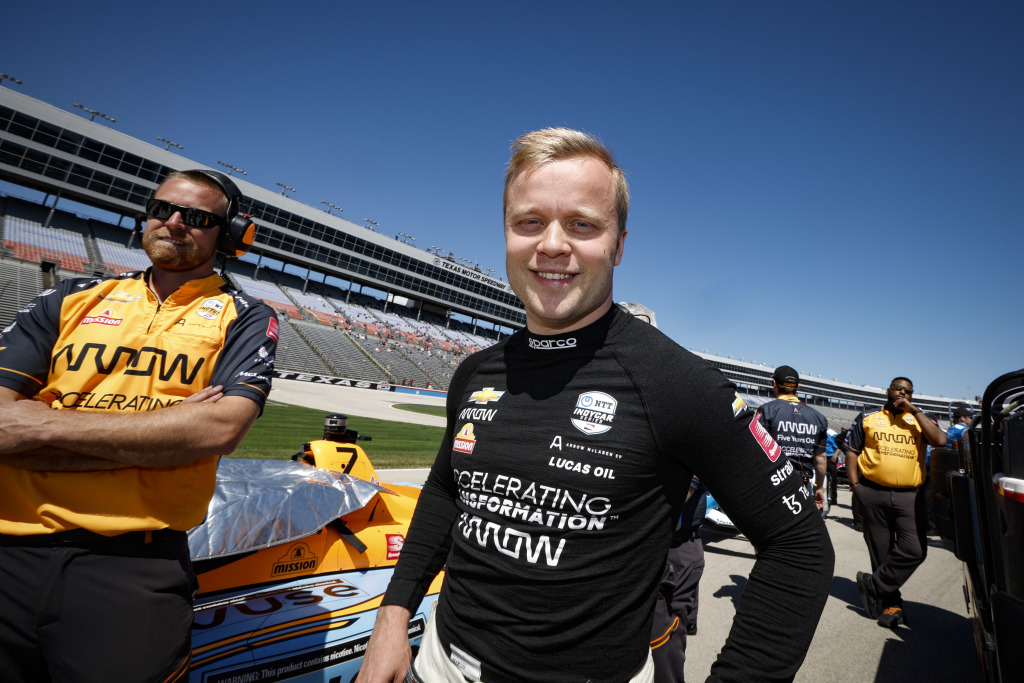 Rosenqvist getting his confidence back