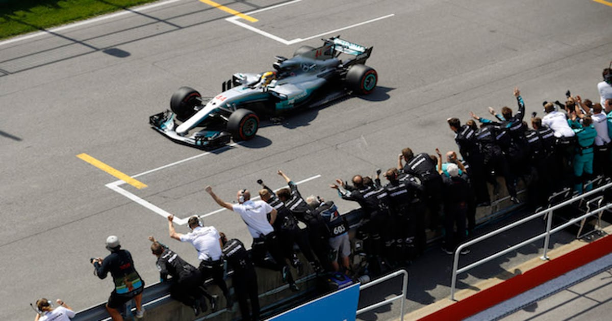 Hamilton scores crushing win in Canada | RACER
