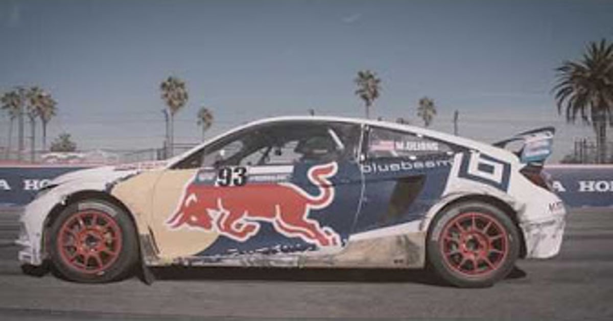VIDEO: Conor Daly drives Honda's rallycross car | RACER