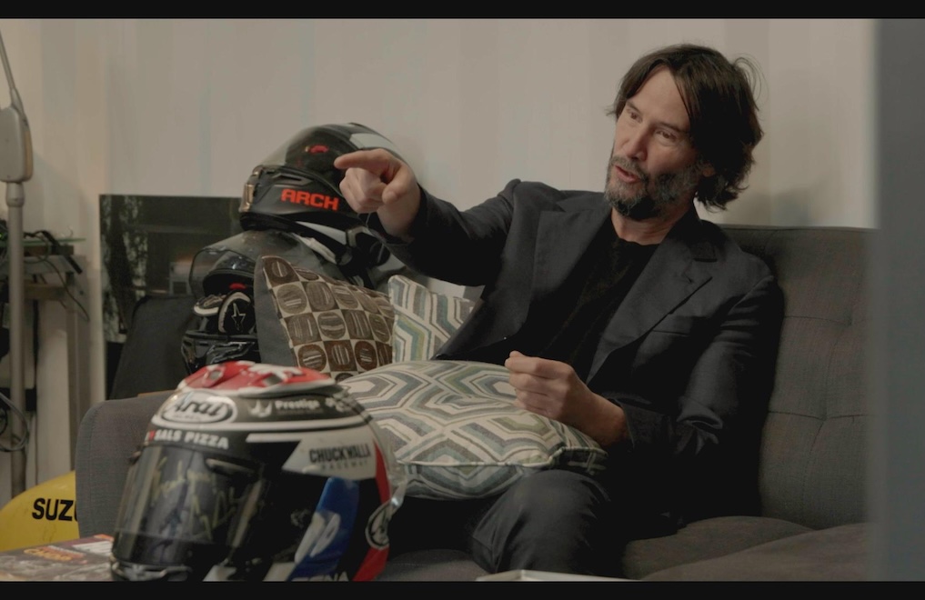 Why Keanu Reeves took his boutique bike company to the racetrack