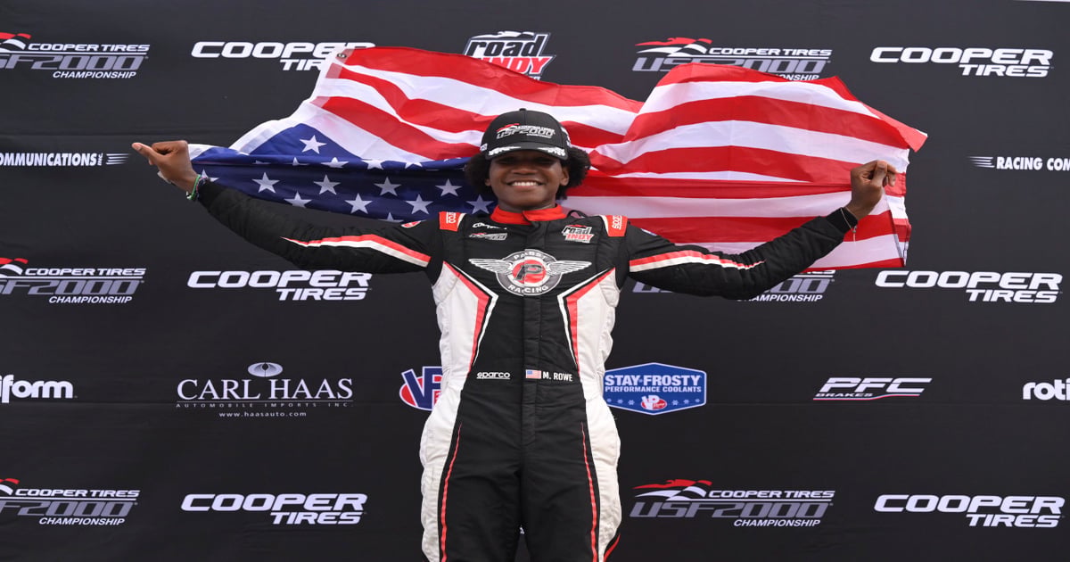 Rowe dominates USF2000 race one at Mid-Ohio | RACER