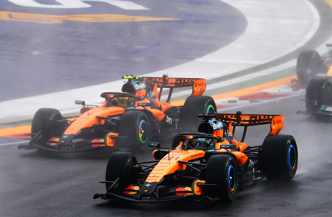 Stella gets serious with McLaren drivers after Singapore collision