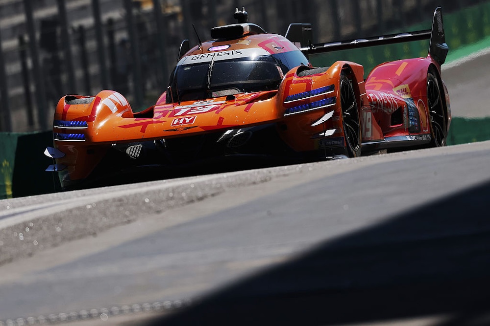 Genesis tops the charts with Jaminet in second WEC practice at Interlagos