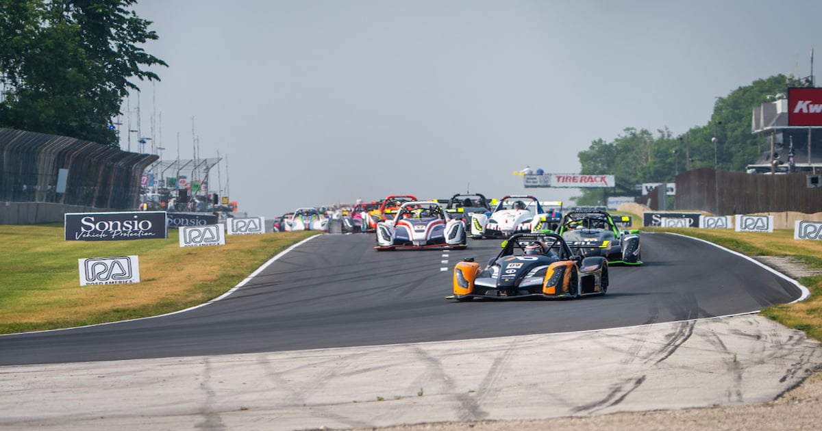Field, Persing and Sanders win wild first Radical race at Road America ...