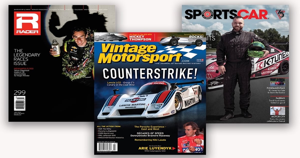 Racer Media & Marketing, Inc. acquires Vintage Motorsport | RACER