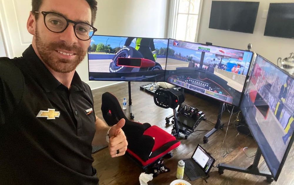In Tap Racing Sim Sim racing rigs: What are the IndyCar pros using? | RACER