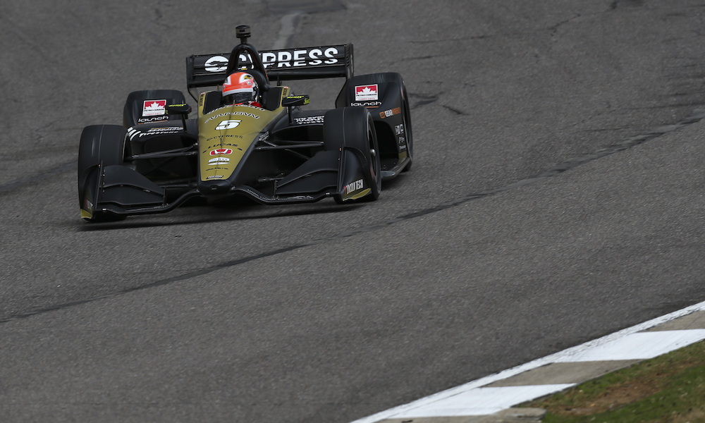Hinchcliffe sets the pace in second Barber IndyCar practice
