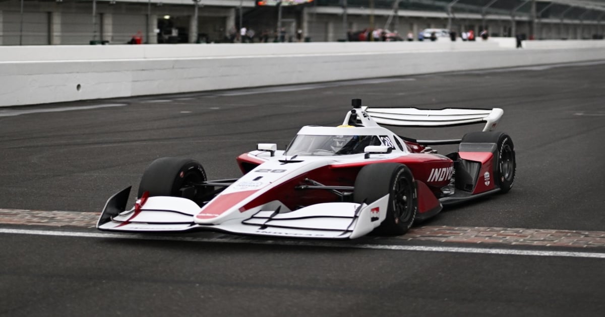 IR28 impresses as Rossi completes first validation test at Indy - RACER - Racing News image