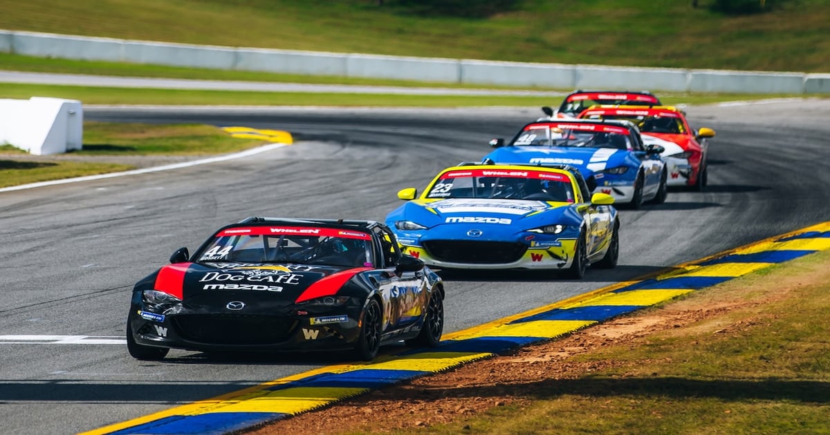 Gossett builds MX-5 Cup point lead with Road Atlanta win | RACER