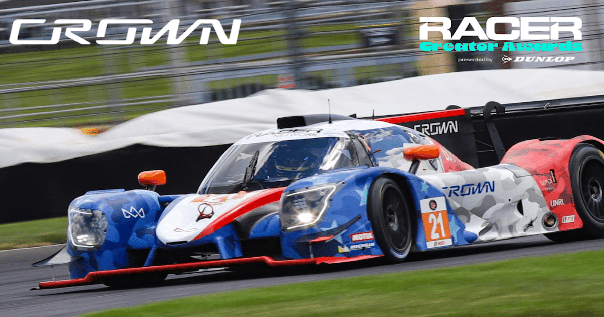 Crown Racing joins the RACER Creator Awards as Content category sponsor ...