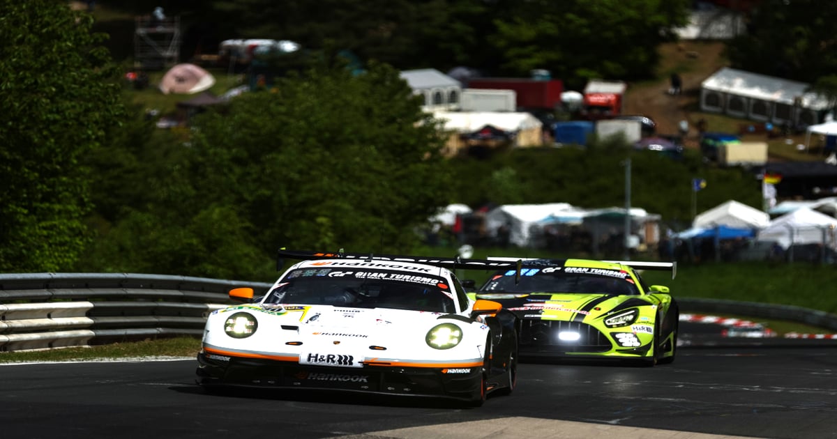 Tricky wet/dry conditions challenge drivers as 24H Nürburgring ...