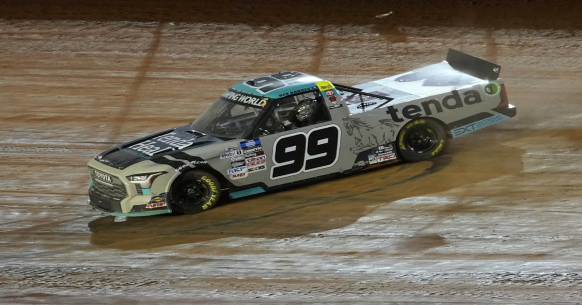 Rhodes dominates Truck series on Bristol dirt, heartbreak for Hocevar ...