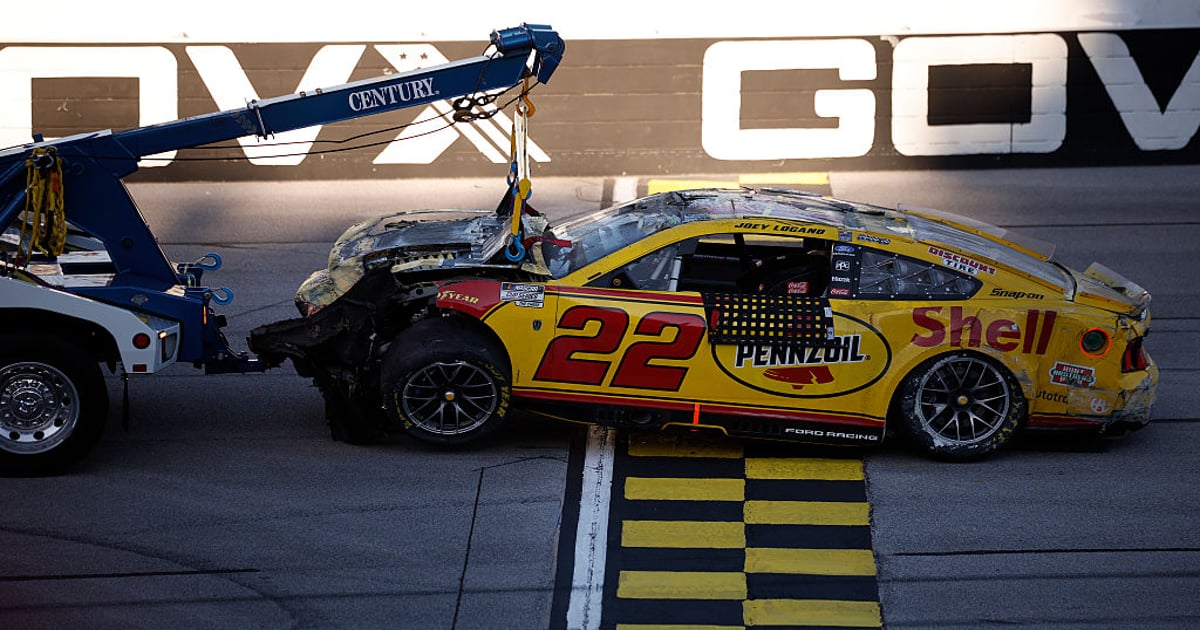 Logano, Herbst take heavy hits in Talladega crash - RACER - Racing News image