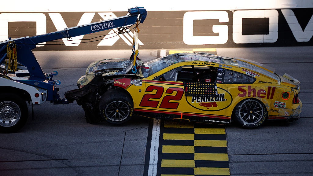 Logano, Herbst take heavy hits in Talladega crash - RACER - Racing News image