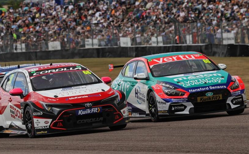 Cook, Sutton and Ingram snare Thruxton BTCC wins