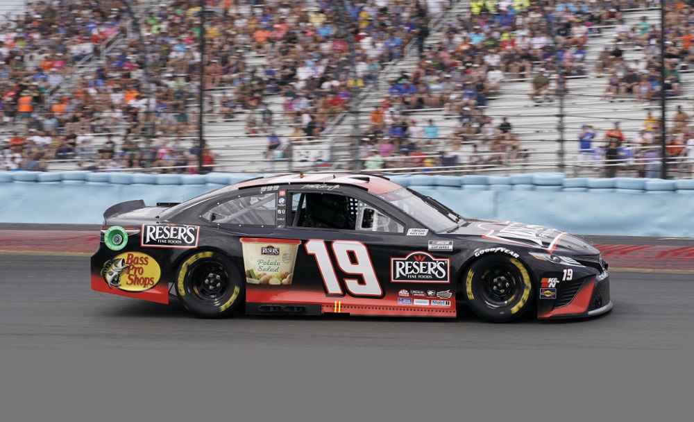 Truex gives his all, but can't quite match Hendrick cars at the finish