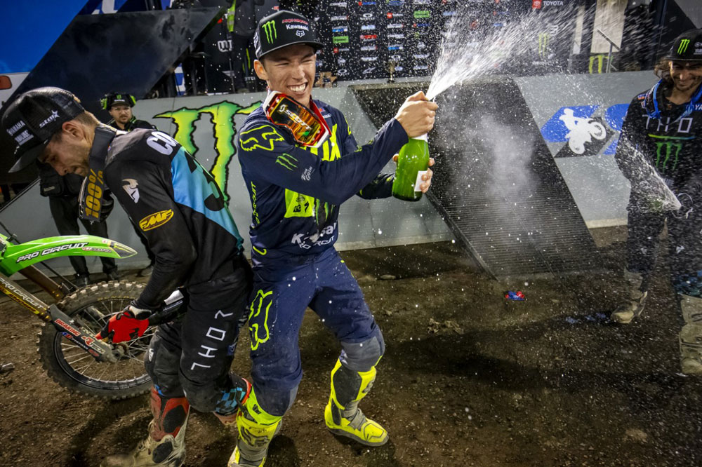Forkner eager to get back to supercross and motocross racing