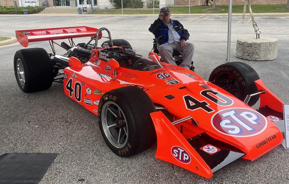 Days before he died, Johncock became reacquainted with the car that helped start it all